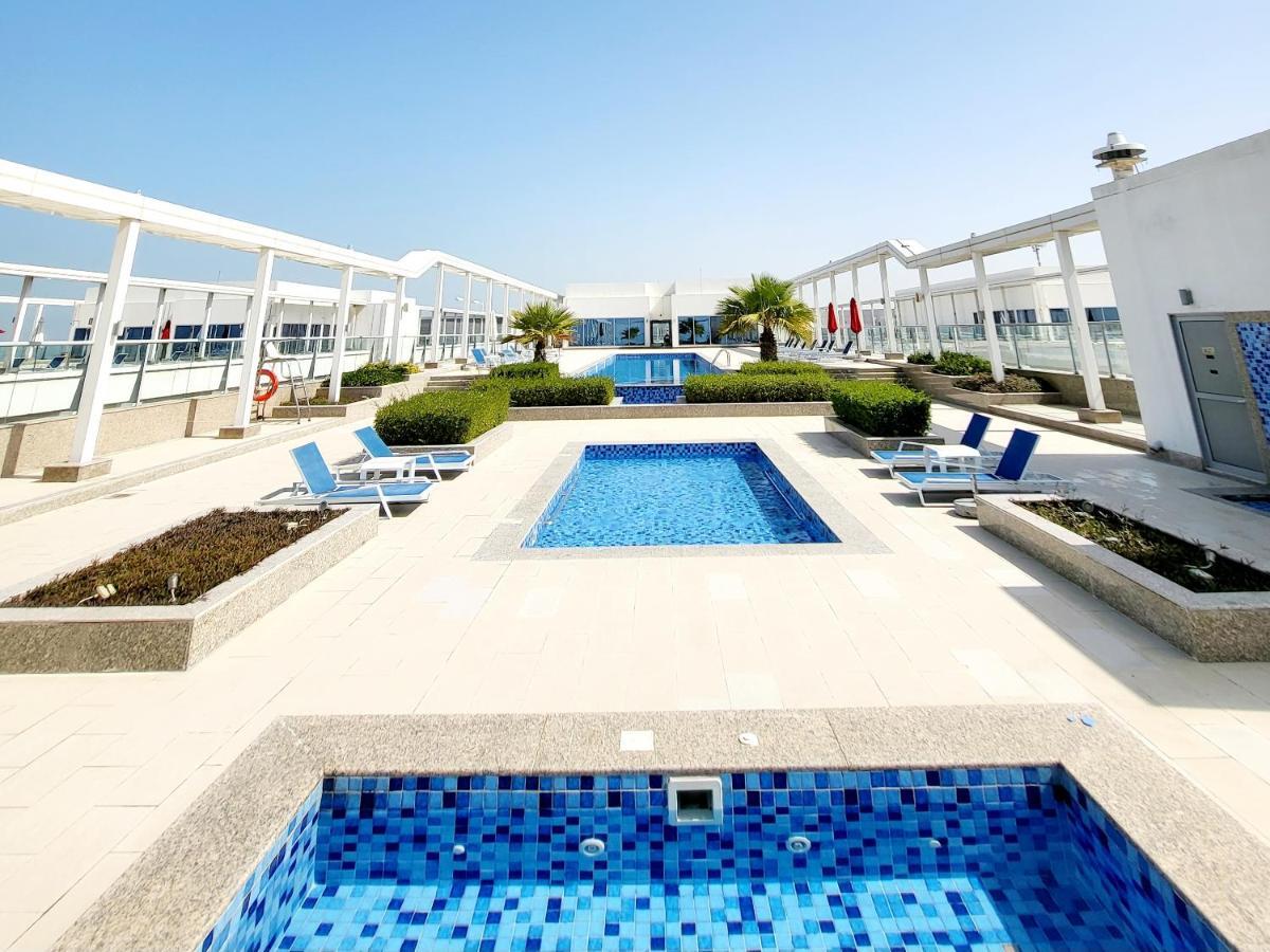 Luxurious Studio Pacific Al Marjan Island - Beachfront Property 拉斯阿尔卡麦 外观 照片